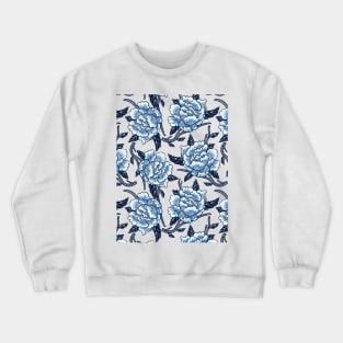 Bloom Floral Pattern Crewneck Sweatshirt